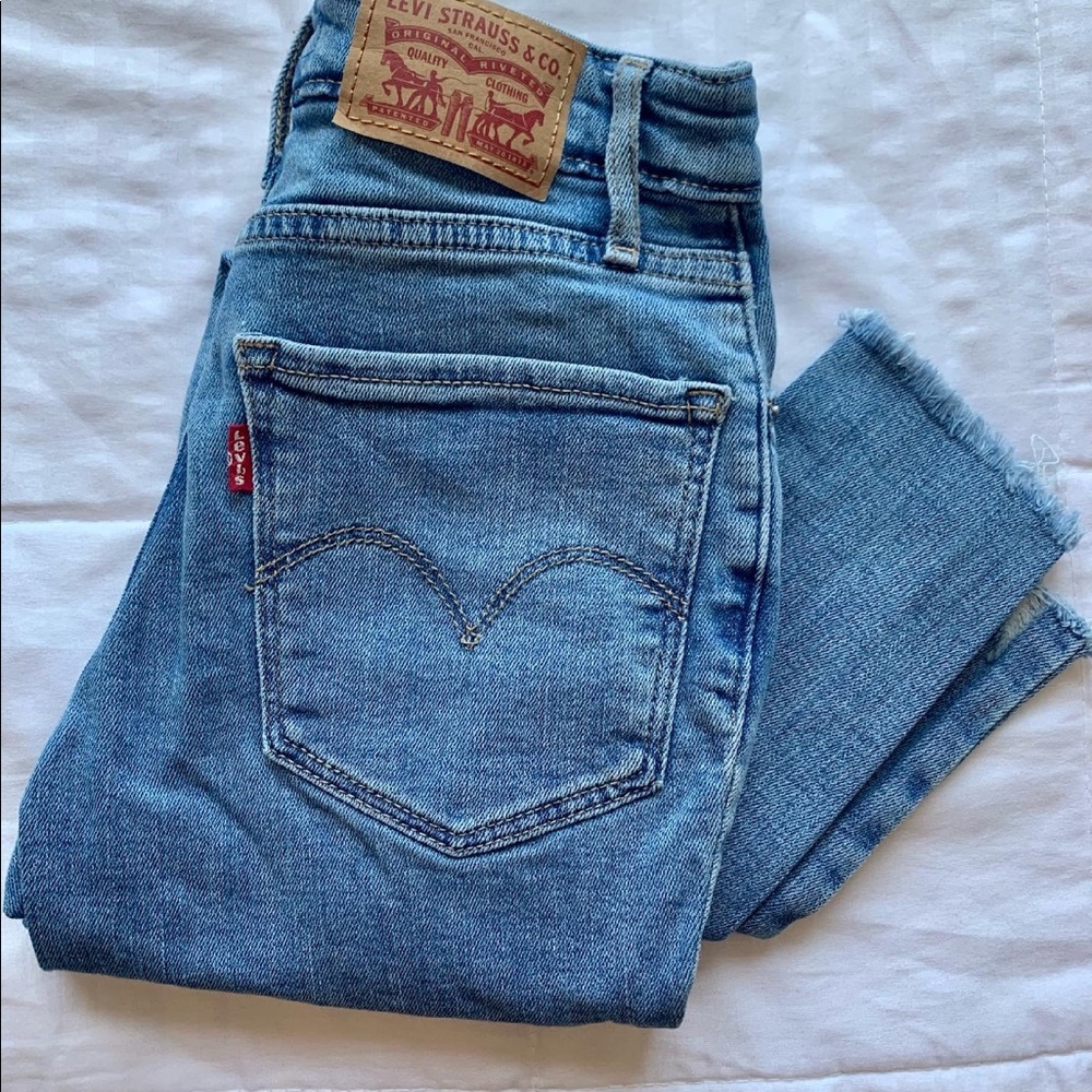 Levi’s high rise skinny jeans